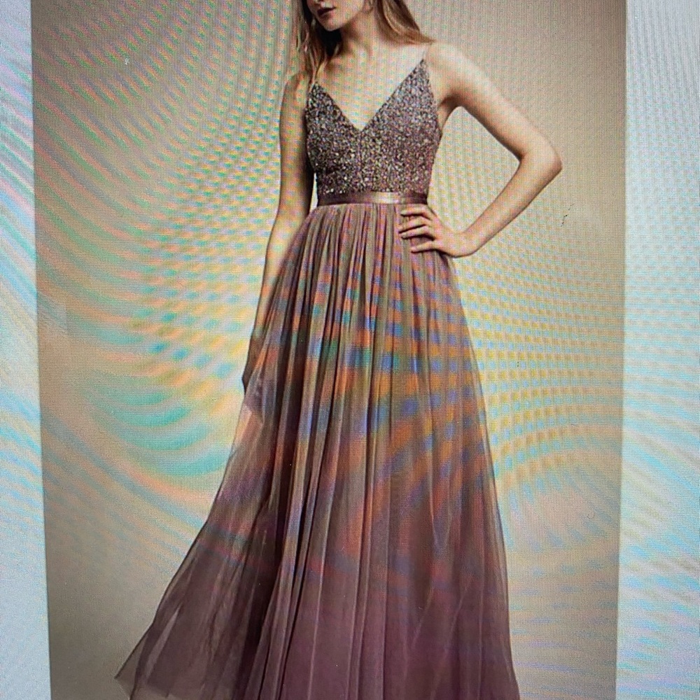 Never worn floor length Bhldn dress from Anthropologie